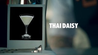 THAI DAISY DRINK RECIPE  HOW TO MIX [upl. by Alema]