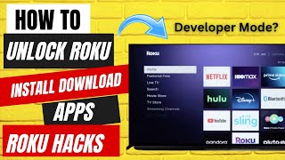 Roku Apps Download  Install Apps on Roku  Enable Developer Mode on Roku Device [upl. by Mackoff798]