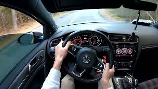 Stage 2 GTI POV Drive On Backroads [upl. by Sidnac]