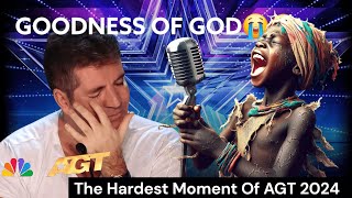 No one could hold back tears African Boy Shakes AGT With Worship Song [upl. by Amora]