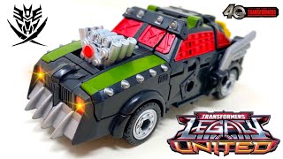 Transformers LEGACY United STAR RAIDER Deluxe Class LOCKDOWN Review amp FAN MODE [upl. by Nakre]