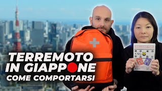 TERREMOTO IN GIAPPONE COME I GIAPPONESI SI COMPORTANO IN CASO DI TERREMOTO ED ALTRI EVENTI NATURALI [upl. by Emmett446]