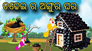 Chadhei Ra Angura Ghara \\ Odia Stories \\ Odia Gapa \\ Tiki Chadhei Gapa \\ Bird Story \\ Stories [upl. by Petulia797]