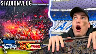 I Went To The CRAZIEST Berlin Derby Hertha BSC  Union Berlin 02 In Bundesliga 2023 [upl. by Nesaj]