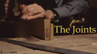 MAKING A VIOLIN  The JOINTS  Step 01  Amati Model [upl. by Ardussi]