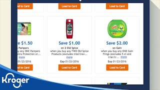 How To Digital Coupons  DIY amp How To  Kroger [upl. by Zitah829]