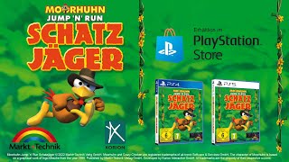 Moorhuhn Jump n Run Schatzjäger  Crazy Chicken Traps amp Treasures PlayStation  official trailer [upl. by Aniretake670]