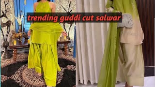 trending designer guddicut salwar and stitching [upl. by Chitkara]