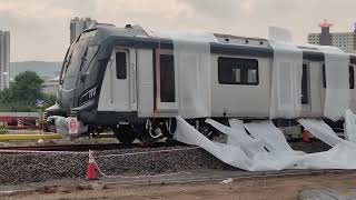 Hinjewadi Pune Assembled Metro train first Look [upl. by Aranaj]