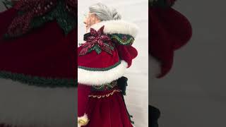 Katherines Collection 32quot Merry Magic Mrs Claus Christmas Doll 28428312 [upl. by Arinaid]