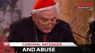 Cardinal Ratzinger and abuse What did he do to face this challenge [upl. by Nereen899]