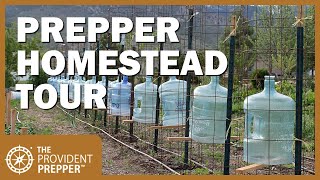 The Provident Prepper Spring Homestead Tour [upl. by Feerahs]