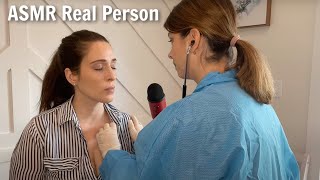 ASMR Realistic Dentist Medical Exam Personal Attention Soft Spoken Teeth Cleaning Scraping [upl. by Simonsen]