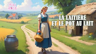 quot🎶 Les Rêves de Perrette 🐄 – La Laitière et le Pot au Lait en chanson 🥛✨quot Fable Jean de la Fontaine [upl. by Tacita]