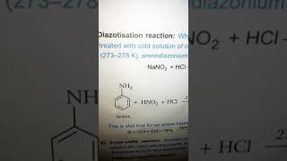 benzene diazonium chloride reaction for neet [upl. by Ryann]