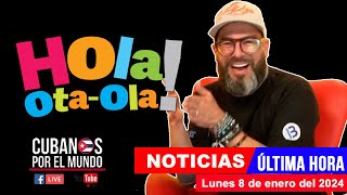 Alex Otaola en vivo últimas noticias de Cuba  Hola OtaOla lunes 8 de enero del 2024 [upl. by Cleve]