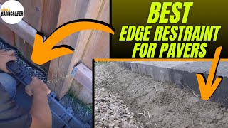 Paver Edging Choosing and Installing Edge Restraint for Pavers [upl. by Elliot]