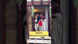 Before amp After Going To Function 🤣 uk mallu couple comedy funny shorts relatable enjoy fun [upl. by Eiryt]