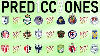 🔥PREDICCIONES JORNADA 17 APERTURA 2024 LIGA MX [upl. by Poree310]