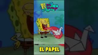 ¿Cómo Bob Esponja convierte BASURA en DIVERSIÓN bobesponja spongebob shortvideo resumen [upl. by Lulita]