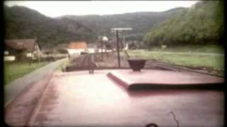 Bahnfahrt auf der alten Ahrtalbahn Adenau  Remagen 1979 [upl. by Gainer243]