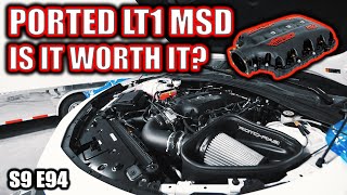 Ported LT1 MSD Intake Manifold vs NonPorted MSD is it worth it  RPM S9 E94 [upl. by Enorel]