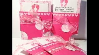 Baby Diaper Card from scratch Boy or Girl [upl. by Schoenburg]