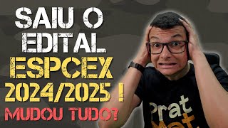 SAIU O EDITAL DA ESPCEX 2024 [upl. by Gebelein74]