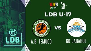 🔴EN VIVO  AB Temuco 67  58 CD Carahue  U17  Liga Desarrollo del Básquetbol [upl. by Lien]