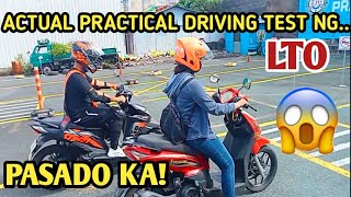 KABAYAN ANG PRACTICAL DRIVING TEST NG LTO [upl. by Alrrats296]