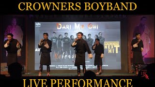 Crowners  live performance  Dari mogi  Muscle Factory Classic  CrownersBoyBandBhutanOffical [upl. by Lrigybab]