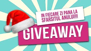 Facem 30 de oameni fericiti  GIVEAWAY in fiecare zi pana la sfarsitul anului [upl. by Torruella]