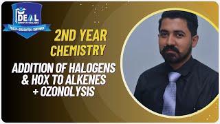 Addition of Halogens and HOX Hypohalous acid to Alkenes Formation of Halohydrin [upl. by Nawtna]