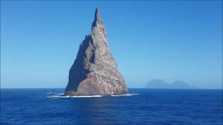 Sailing past Balls Pyramid plus a brief history of the island [upl. by Zaller]