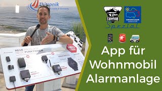 Wohnmobil Alarmanlage Thitronik  Neues vom Caravan Salon [upl. by Assened]