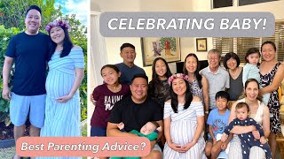 HAPPY BABY SHOWER Best Parenting Advice Local Food 37 Weeks Pregnant [upl. by Adnarahs137]