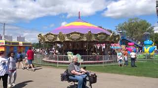 🎠Carousel at the 2022 Walworth County Fair [upl. by Gaul]