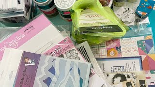 Scrapbook expo Orlando 2024 shopping haul part 2 [upl. by Edmonda]