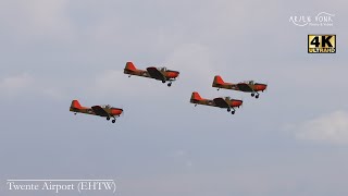 4K Plane Spotting at Twente Airport EHTW 05052024  Flyinn filmed with Canon R7 [upl. by Eleets209]