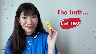 The Truth About CARMEX Medicated Classic Lip Balm [upl. by Esylla]