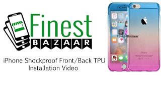 Shockproof TPU Case Installation For Apple iPhone 5  5s  Se 6  6s 7 Plus [upl. by Ibba]