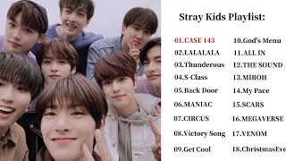 【𝐏𝐥𝐚𝐲 𝐋𝐢𝐬𝐭】 Stray Kids メドレー ： 作業用BGM [upl. by Spalding]