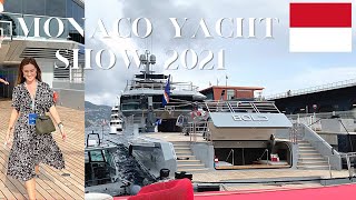 MONACO YACHT SHOW 2021  Inside 100 million SUPERYACHT BOLD [upl. by Haraj]