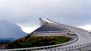 HD The REAL Experience of Driving Through Atlantic Ocean Road Norway [upl. by Nylirahs]