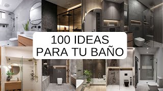 100 Asombrosas Ideas para Baños Modernos 2024 El Arte de la Elegancia en Casa IDEAS Y CONSEJOS [upl. by Mitzi343]