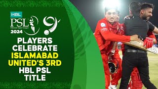 Islamabad United’s Winning Moments [upl. by Annaeiluj]