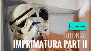 How to paint over imprimatura or grisaille Part II tutorial [upl. by Borries]