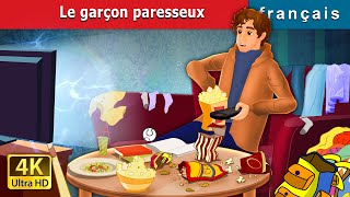 Le garçon paresseux  The Lazy Boy in French FrenchFairyTales [upl. by Sondra]