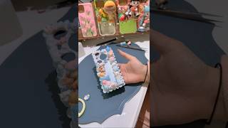 Decoden a cute blue cartoon phone case by handmade [upl. by Lesig893]