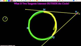 Geometry Ch 106 Secants Tangents and Angle Measures Ch 107 Special Segments in a Circle [upl. by Clarkson669]